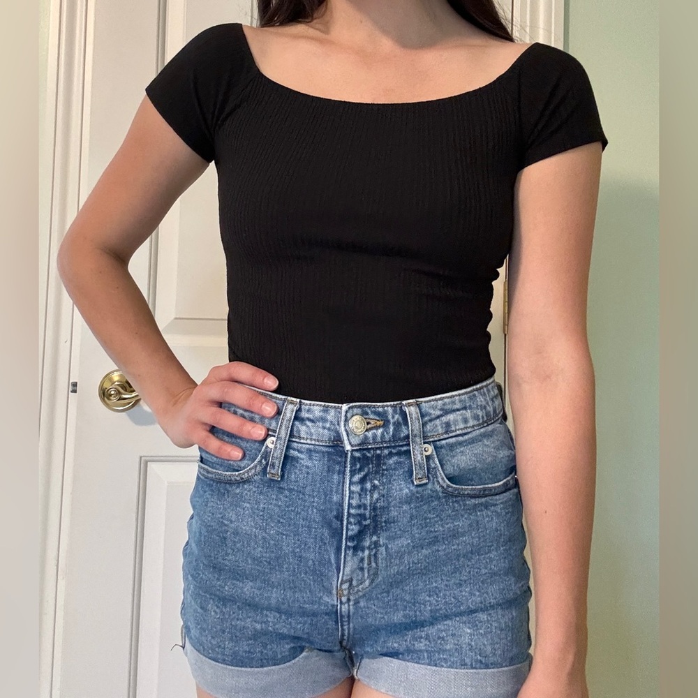 Forever 21 Black Bodysuit
